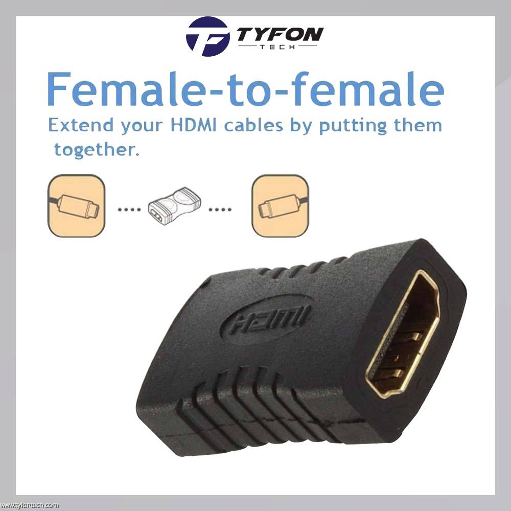 HDMI to HDMI Extender Connector Joiner Female to Female Coupler‎