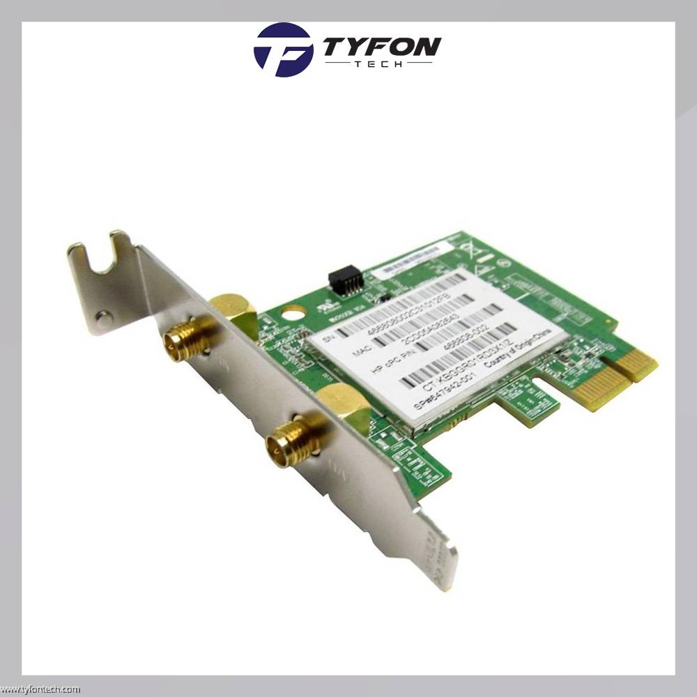 りー HP W-LAN 802.11 B/G/N PCI-E Wireless Low Profile Bracket