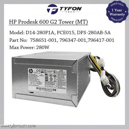 Alimentation HP D14-200P1A 200W PSU - ProDesk 600 400 G1 G2 SFF