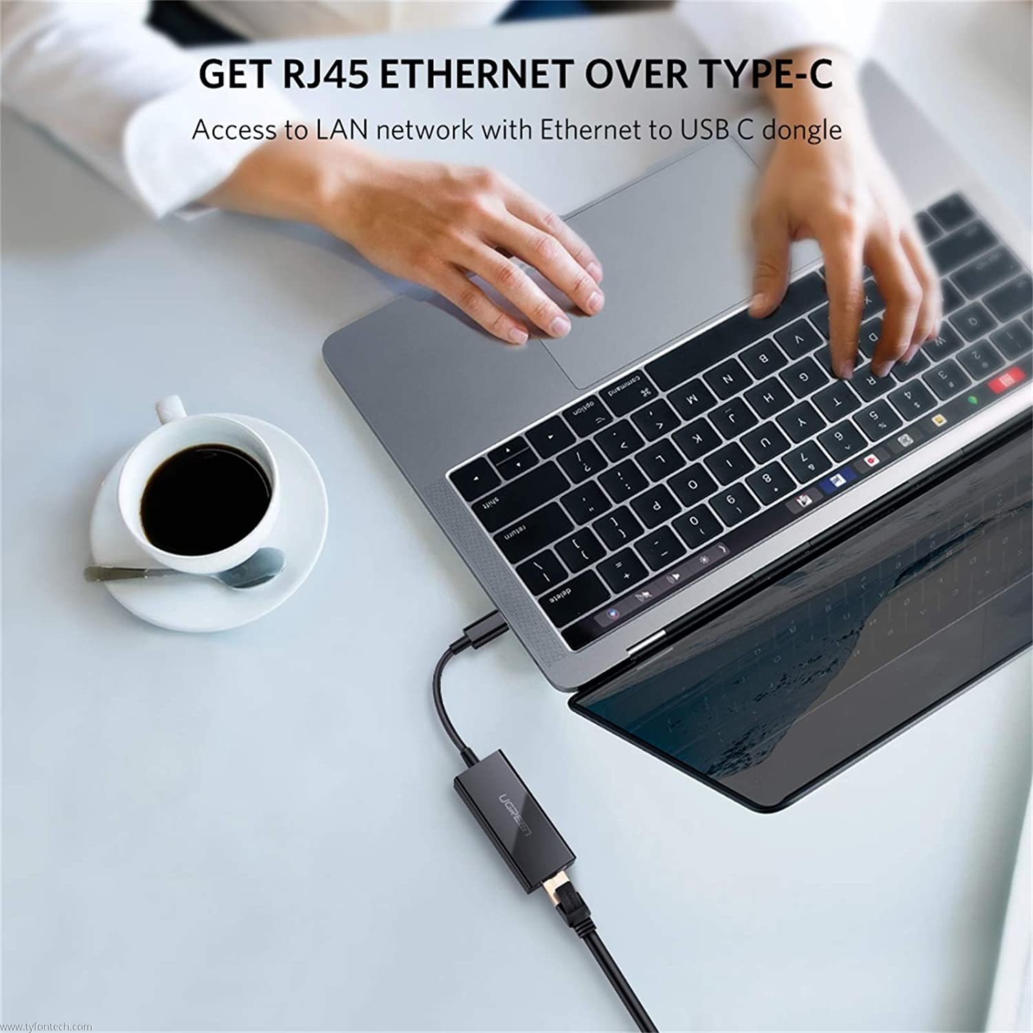 UGREEN USBC Type C to RJ45 Gigabit Network Adapter for