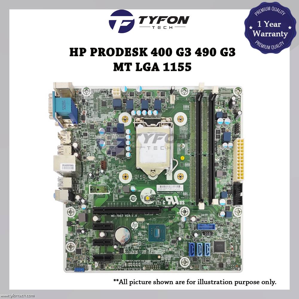 HP ProDesk 400 G3 490 G3 MT LGA1151 Motherboard 793739-001