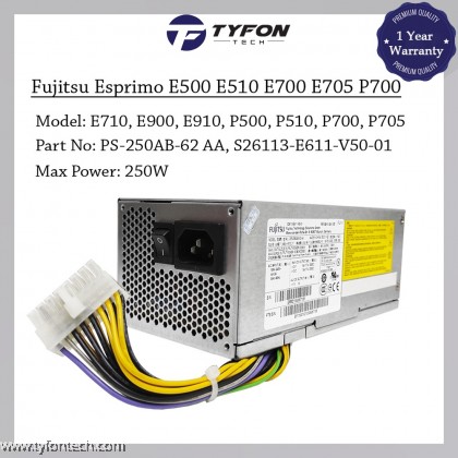 Ricondizionato   Fujitsu S26113 E611 V50 01 Dps 250ab 62 AA 250w Alimentazione Elettrica - Foto 10