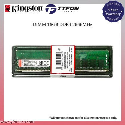 Kingston KVR26N19S8/8 DIMM DDR4 8GB 2666MHz PC4-21300 Desktop PC RAM