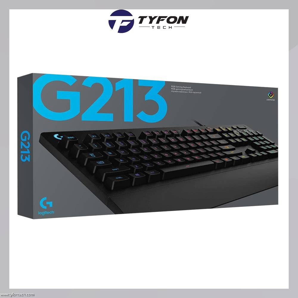 Logitech G213 Prodigy RGB Gaming Keyboard (920008096)