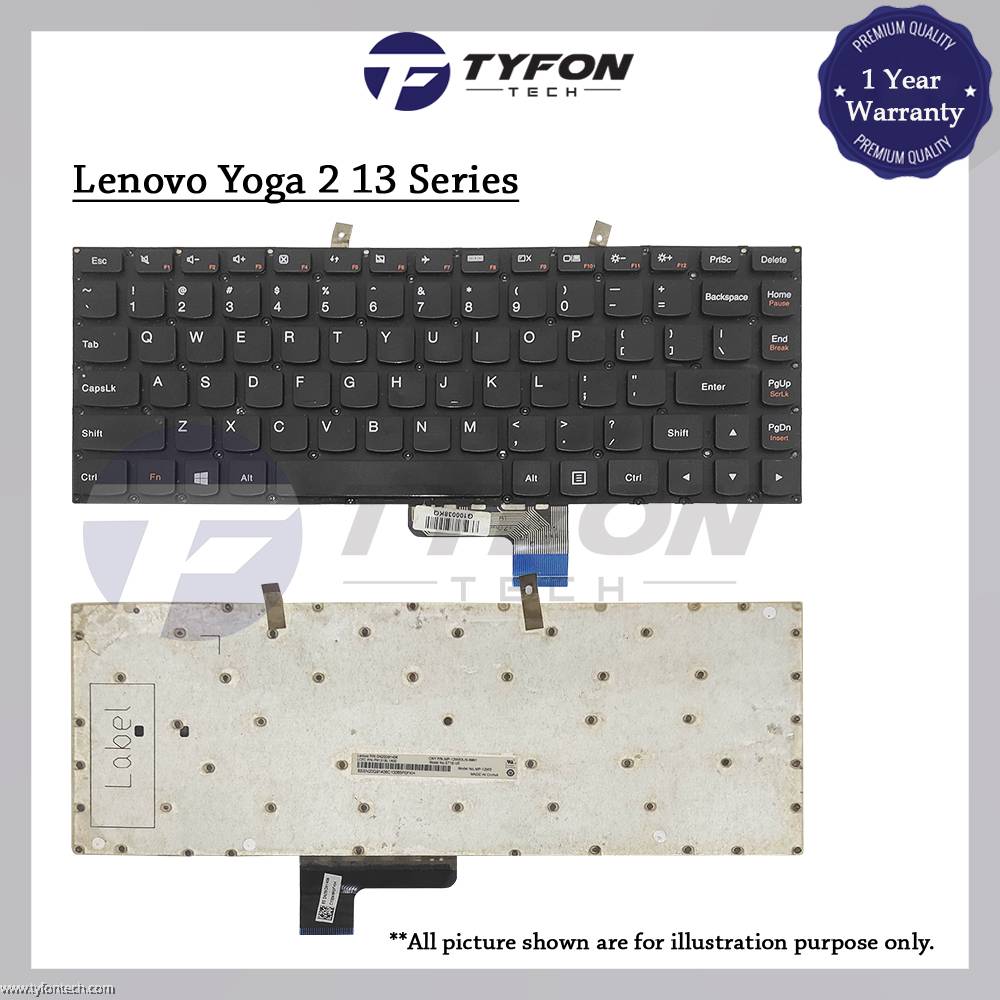 Lenovo Yoga 2 13 Series Laptop Replacement Keyboard SN20G91406 MP