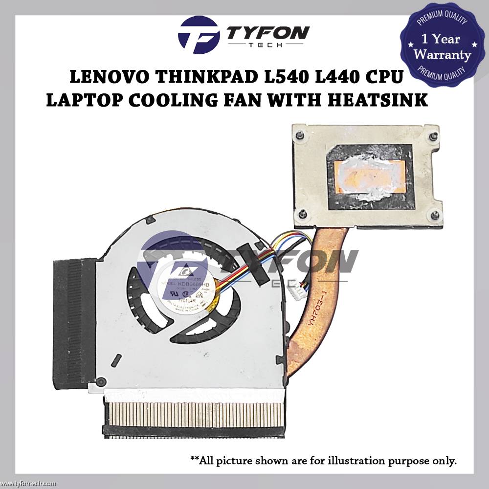 Lenovo ThinkPad L540 L440 CPU Laptop Cooling Fan With Heatsink