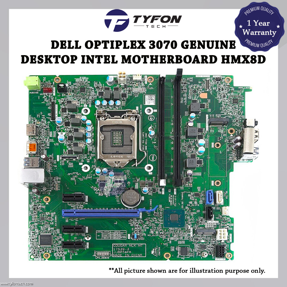 Dell OptiPlex 3070 MT Tower LGA 1151 Desktop Motherboard HMX8D JJ8P5 (Refurbished)