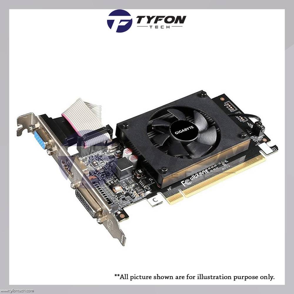 GIGABYTE GVN710D32GL NVIDIA GeForce GT710 2GB DDR3 64bit Graphic