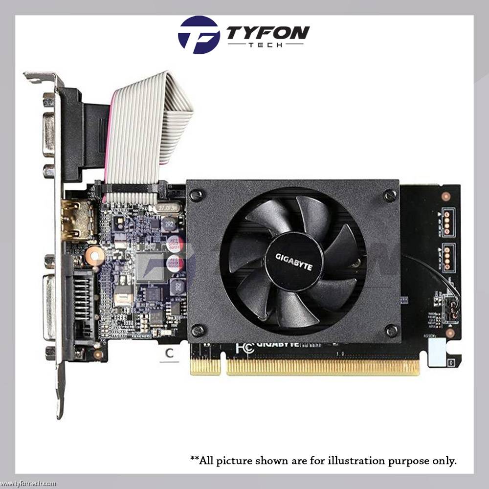 GIGABYTE GVN710D32GL NVIDIA GeForce GT710 2GB DDR3 64bit Graphic