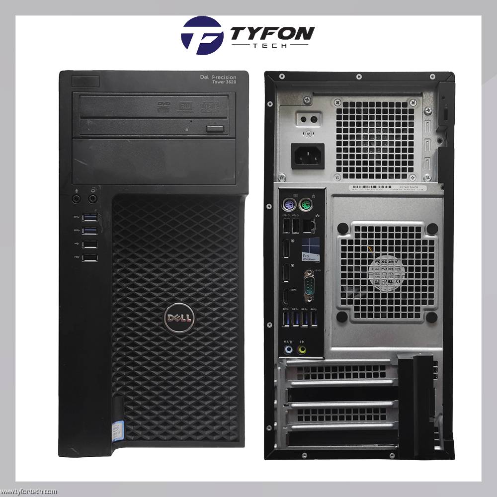 Dell Precision Tower 3620 I76700 8GB DDR4 RAM 500GB HDD Win 10 Pro