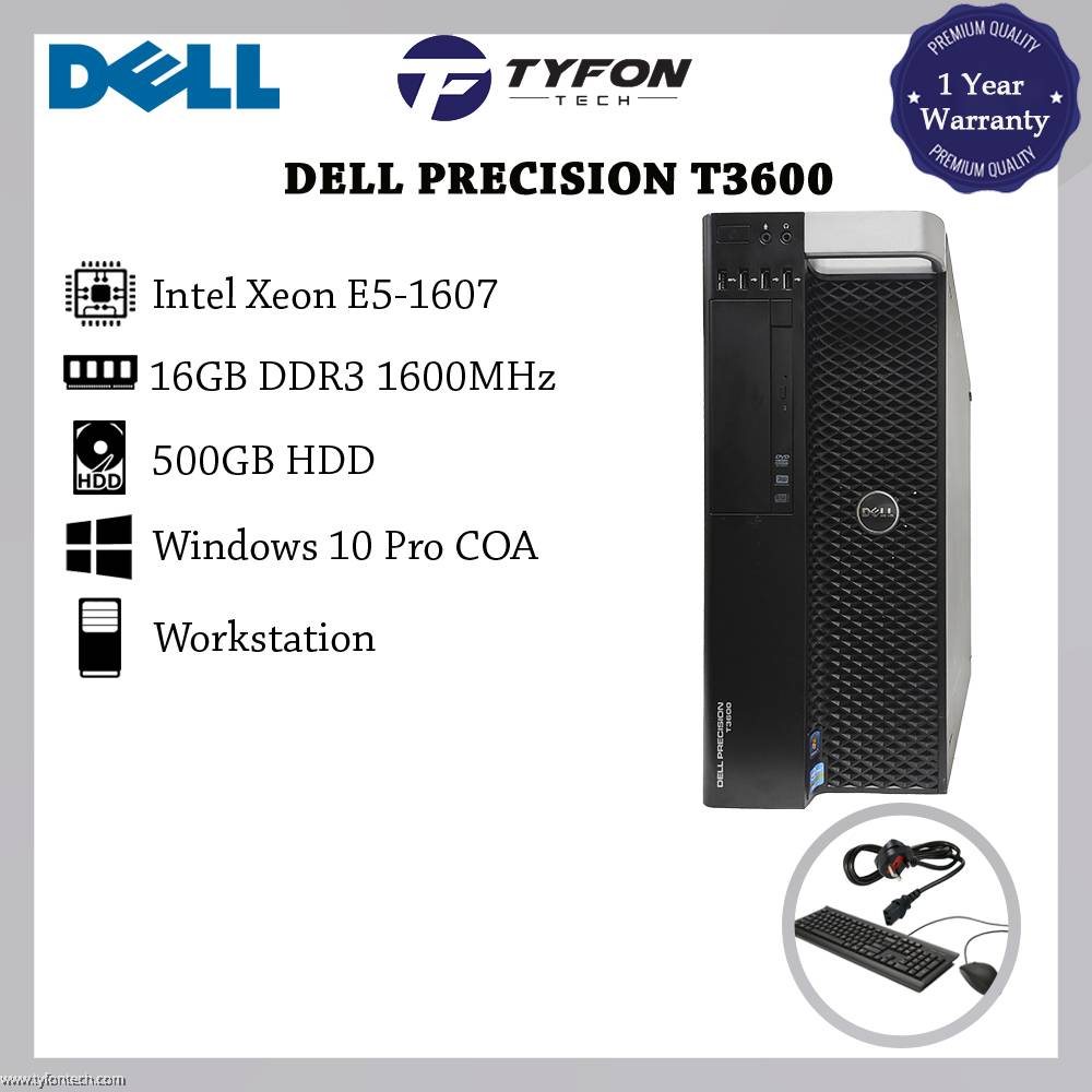 R03☆DELL PRECISION T3600☆Xeon E5-1650 3.2GHz(6コア）