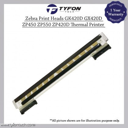 Zebra GX420T GK420T Label Printer Replacement Thermal Print Head 105934