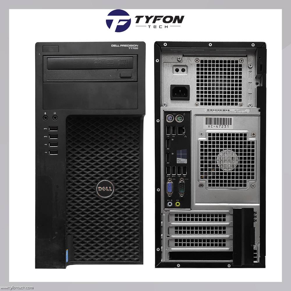 Dell Precision T1700 Workstation i54590 16GB DDR3 RAM 1TB HDD Win 10