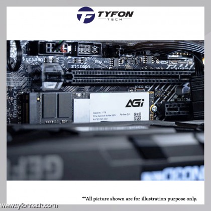 AGI 1TB PCIe NVMe M.2 2280 Gen 4x4 Solid State Drive SSD