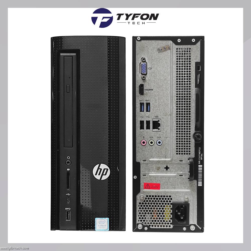 HP Slimline 270p0xx i37100T 8GB DDR4 RAM 256GB NVME SSD Win 10 Home