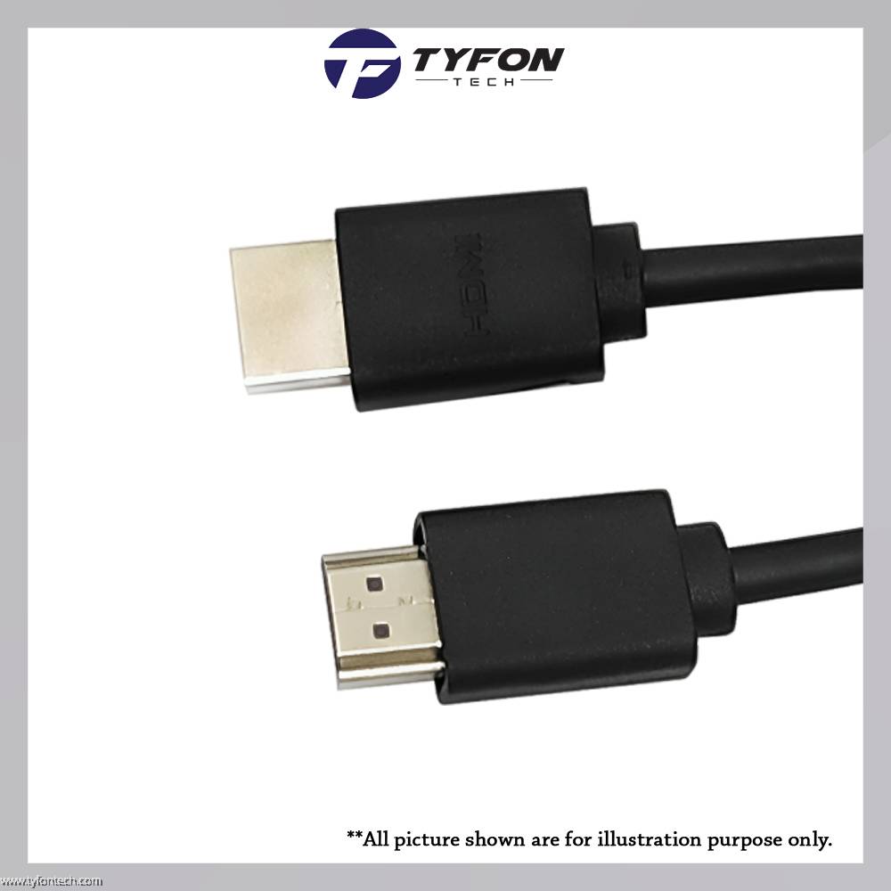 HDMI (M) To HDMI (M) High Speed HDMI Cable with Ethernet For PC