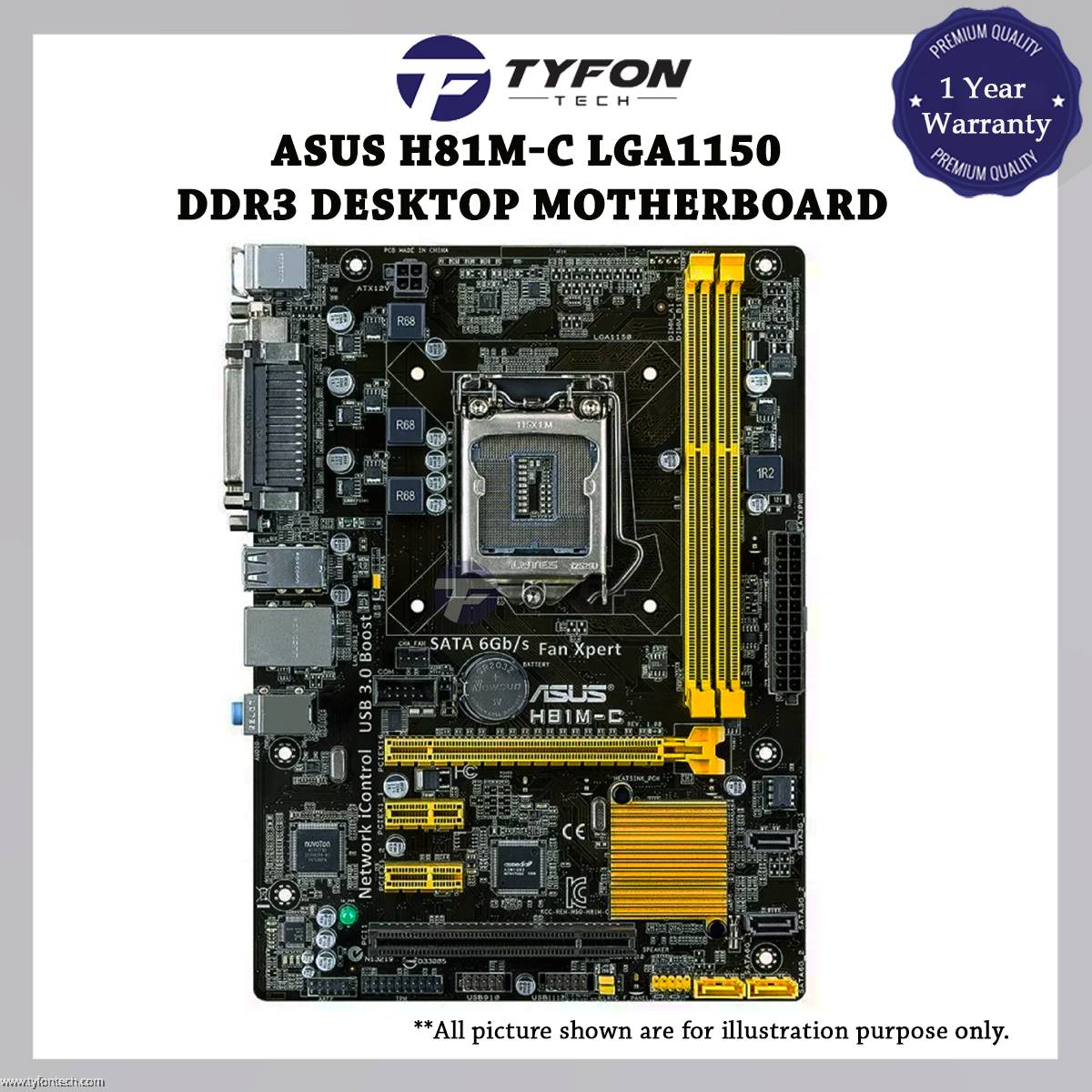 H81m Asus Motherboard Ddr3 Ram Support ASUS H81M-C LGA1150 DDR3