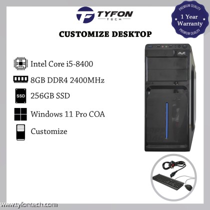 Intel Core i5-8400 ミニPC 8GBメモリ 256GB SSD スリム筐体 中古