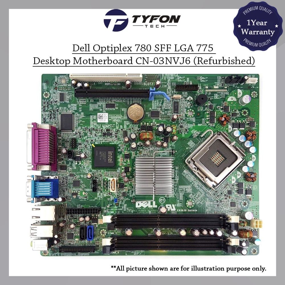 Dell Optiplex 780 SFF LGA 775 Desktop Motherboard CN-03NVJ6