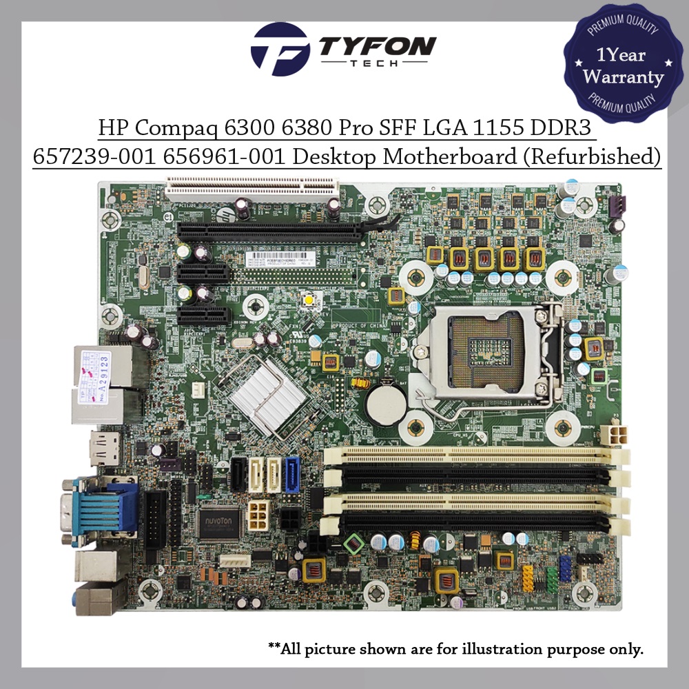 Hp Compaq 6200 Motherboard HP Compaq 6300 6380 Pro SFF LGA 1155