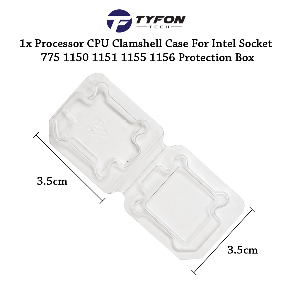Processor Case 1pcs Processor CPU Case Clamshell Case For Intel Socket 775 1150 1151 ...