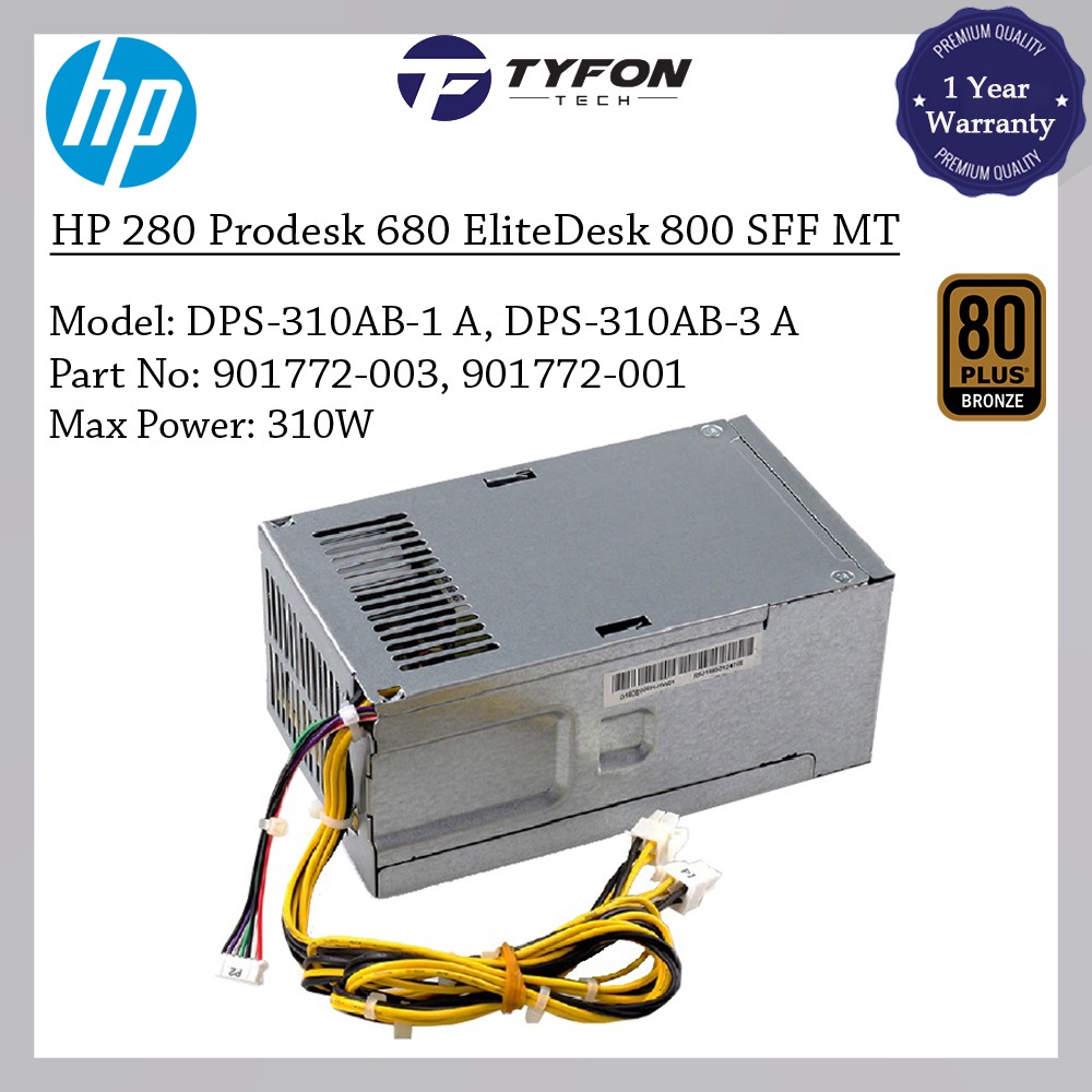 HP ProDesk 280 288 G3 MT Power Supply PSU 310W DPS310AB1 A PCG007
