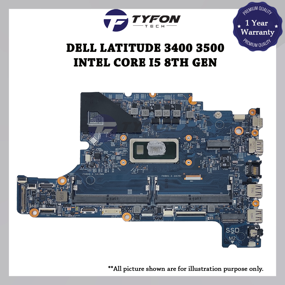 Dell Latitude 3400 3500 i5 8th Gen Laptop Motherboard 0K3FRD 0X7J0V