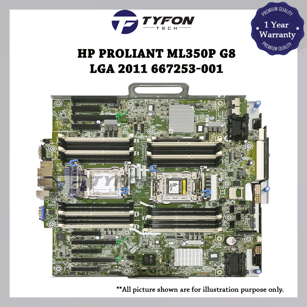 HP HPE Proliant ML350P G8 LGA 2011 Server Motherboard 667253001