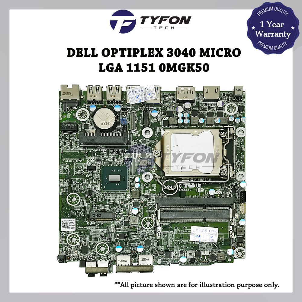 Dell Optiplex 3040 Micro LGA 1151 Desktop Motherboard 0MGK50 0MR5MV ...